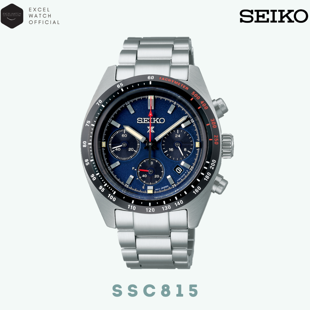 [ Excel Watch ] นาฬิกา SEIKO Prospex รุ่น SSC813 SSC815 SSC911 SSC913 SSC933 SSC935 SOLAR Speedtimer