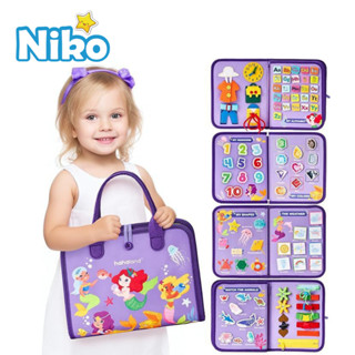 NIKO Montessori บอร์ดของเล่น หนังสือเสริมพัฒนาการเด็ก ของเล่…