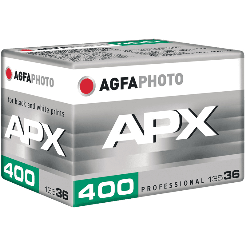 ฟิล์มขาวดำ AGFA APX 400 35mm 36exp 135-36 Black and White Film ฟิล์ม agfaphoto