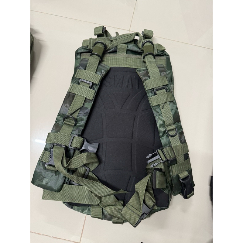 กระเป๋าสะพาย 30L กระเป๋าสะพายหลังทหาร เดินป่า เป้สะพายหลัง เป้ทหาร เดินป่า CAMP SWAT