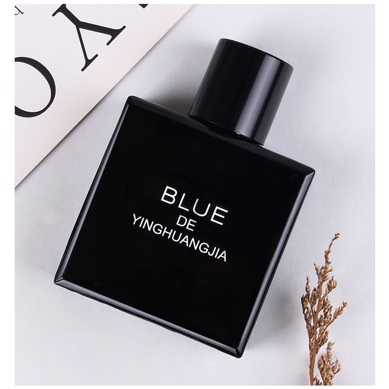 น้ำหอมผู้ชาย Blue DE Flower lf story EDT YING HUANG JIA 50ML Perfume น้ำหอม น้ำหอมยอดฮิตสำหรับผู้ชาย กลิ่นหอมติดทนนาน