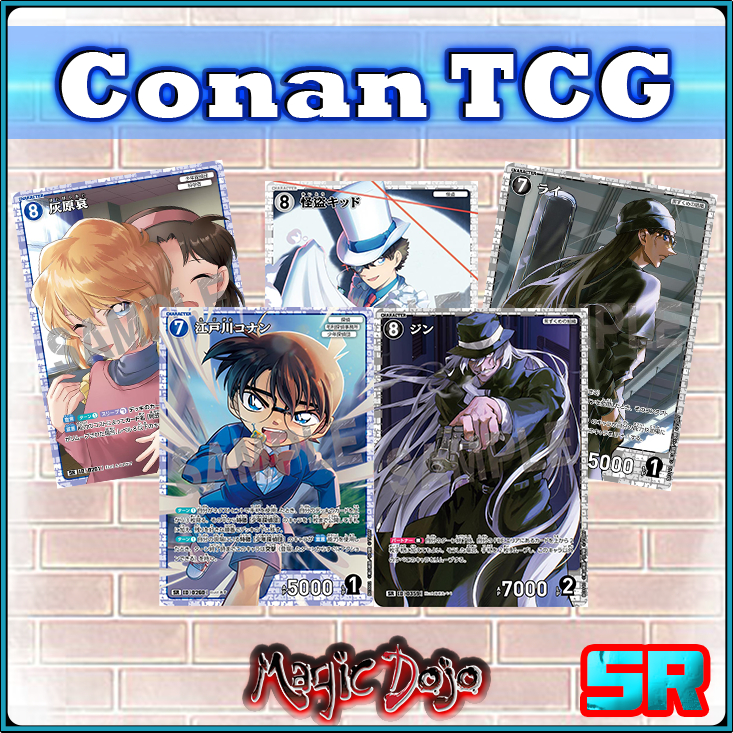 [ ยอดนักสืบจิ๋วโคนัน ] (CT-P03) Single Card - Super Rare (SR) - การ์ดเกม การ์ดสะสม