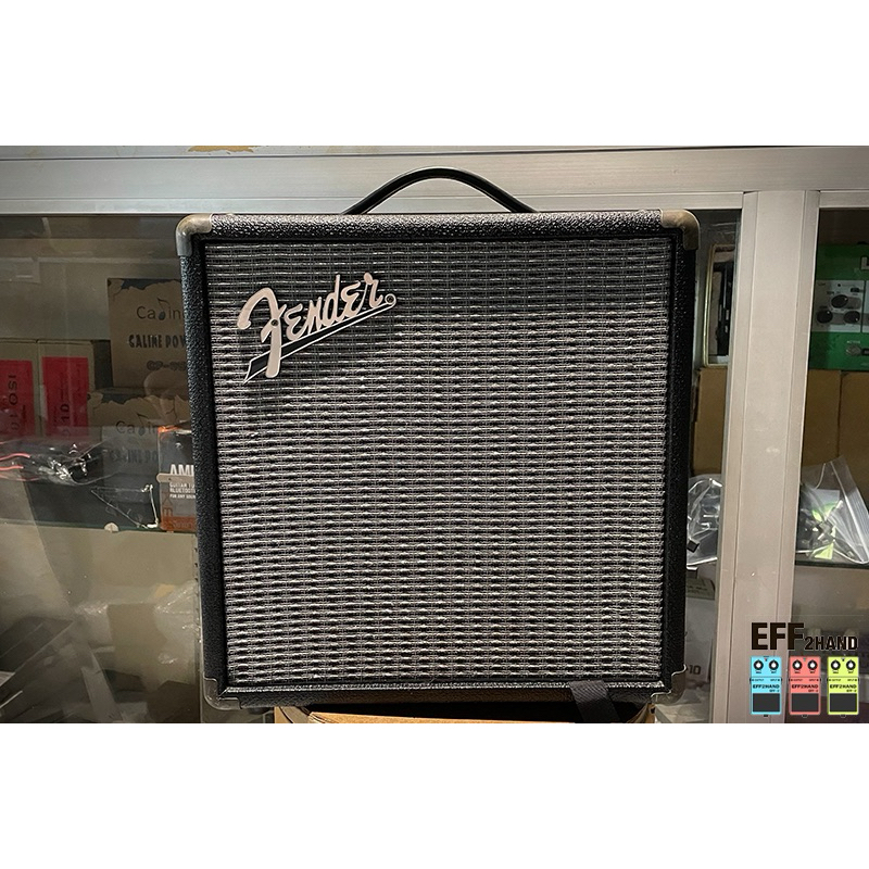 🎉เอฟเฟคกีต้าร์มือสอง🎉 (จัดส่งทันที) 🎸 Fender Rumble 15 Bass 🥁