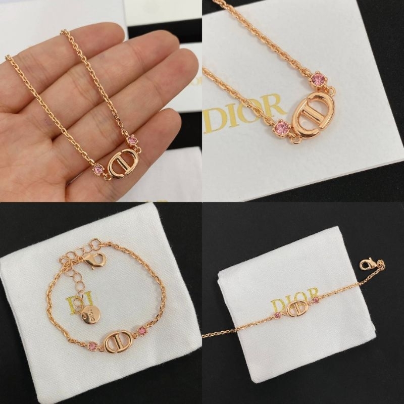 𝓝𝓮𝔀 𝓲𝓷 𝓒𝓵𝓪𝓼𝓼𝓲𝓬 สร้อยคอ & สร้อยข้อมือ & ต่างหู 𝑫𝒊 ไฮเอน 𝑶𝒓𝒊_𝑽𝒊𝒑 อะไหล่พิ้งโกลด์ สวยจึ้ง ลัคชัวรี่