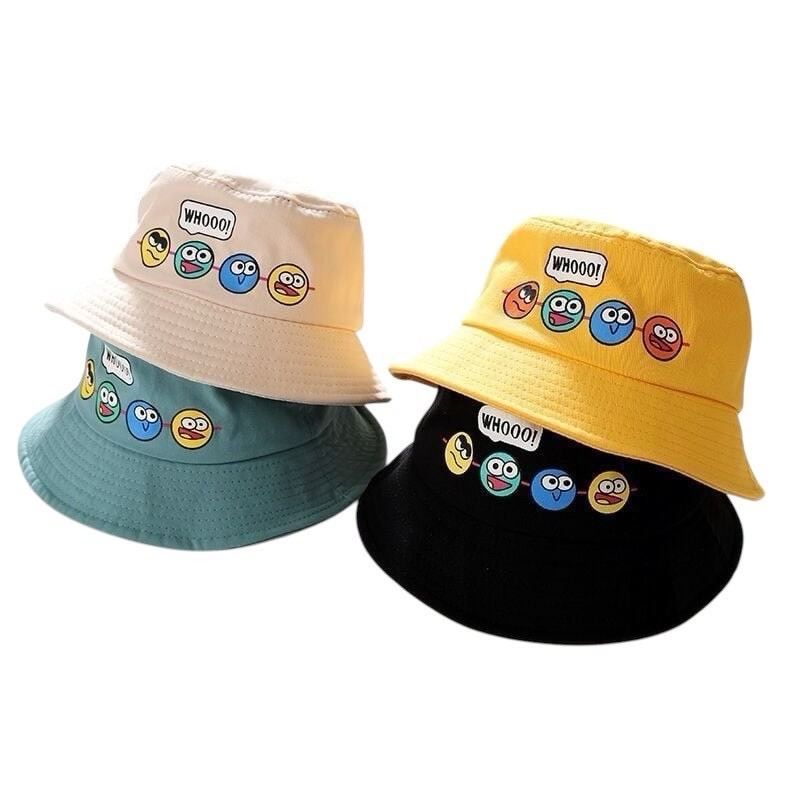 หมวกกันแดดเด็ก 1-4 ขวบ บักเก็ตเด็กรอบศรีษะ 52 cm.
