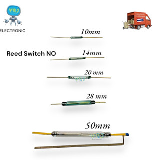 Switch Reed หรีดสวิตช์ แบบแก้ว สวิตช์แม่เหล็ก ชนิด NO 2ขา มี…