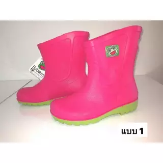 รองเท้าบูท Kuboro A2200 2 สี ข้อสั้น 8 นิ้ว สีหวาน