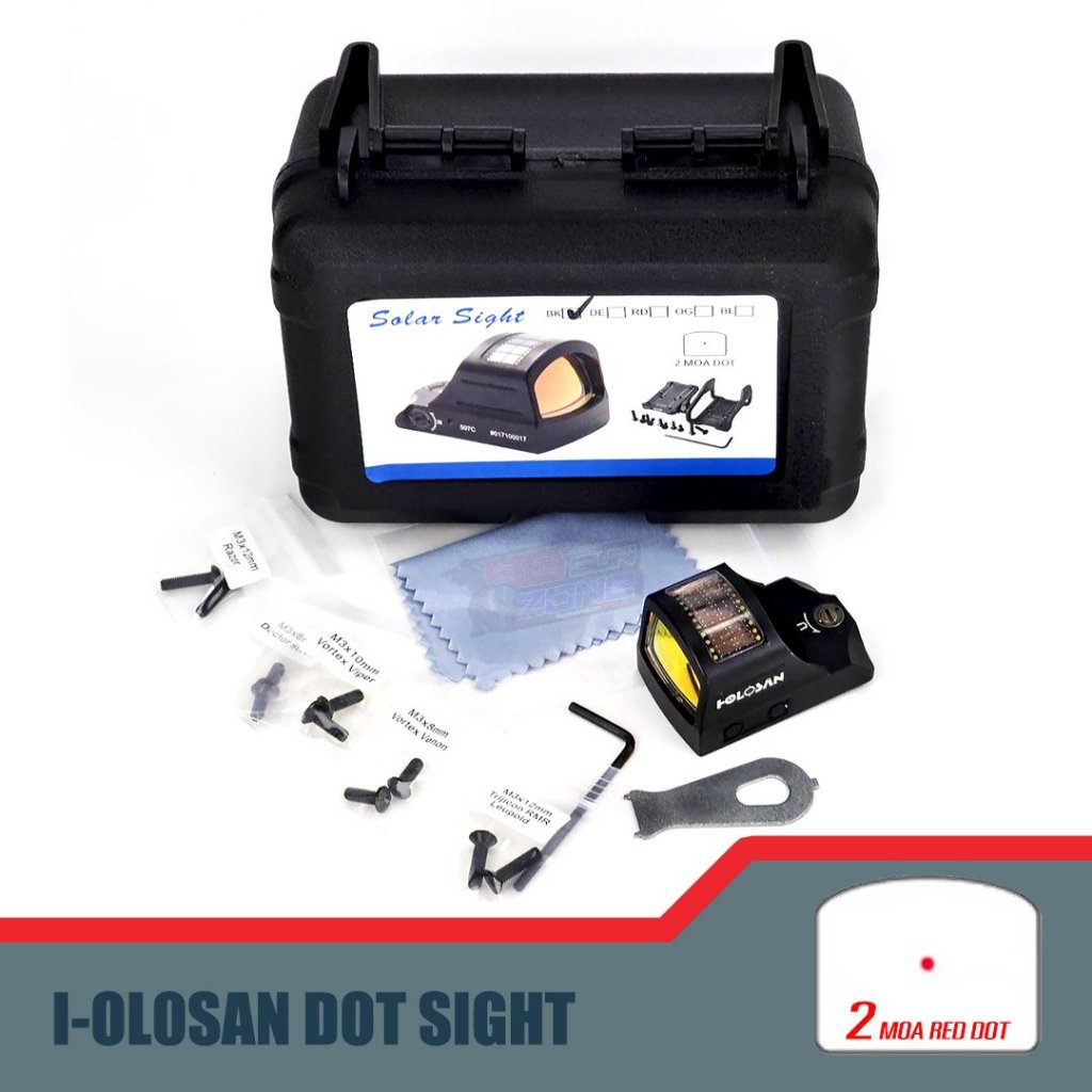 holosan solar cell Holographic Sight