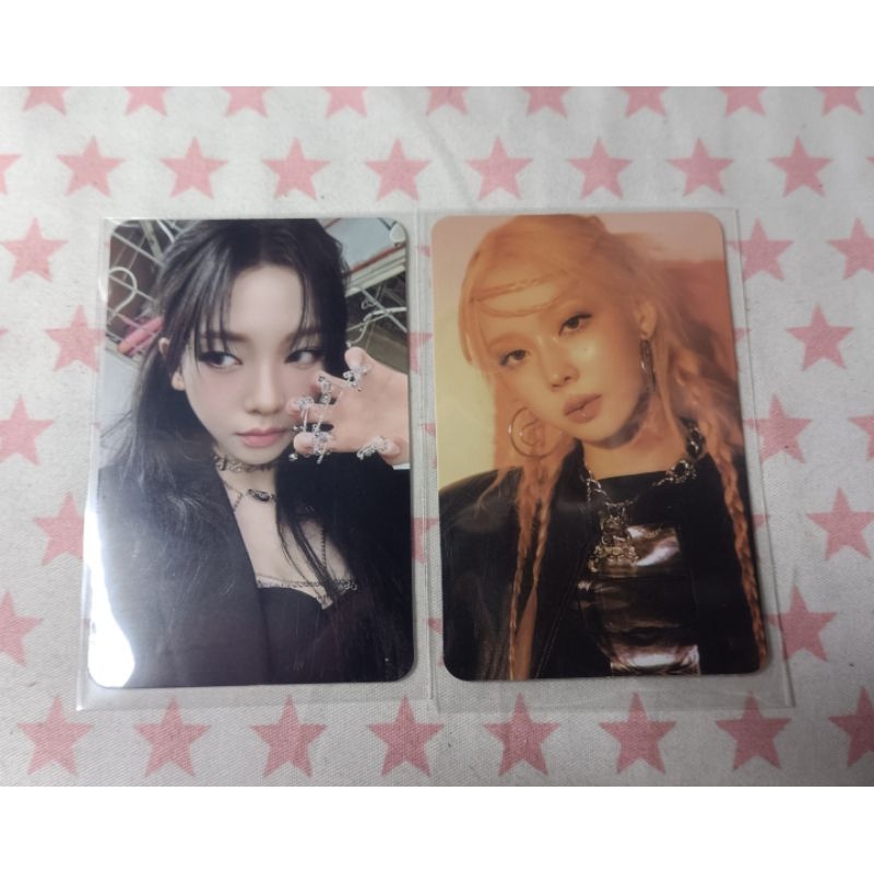 การ์ดแท้ Aespa trading card Armageddon ver.