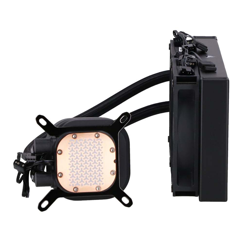 CPU LIQUID COOLER (ระบบระบายความร้อนด้วยน้ำ) CORSAIR NAUTILUS 240 RS ARGB (BLACK)