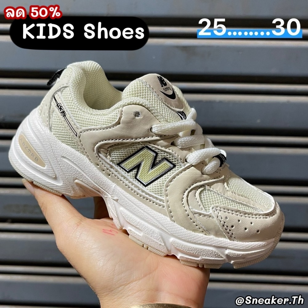 NB-530 For kid Small Size รองเท้าผ้าใบเด็ก (25-30 Eu) พร้อมส่ง ใส่สบาย แนะนำเผื่อ1 ไซส์  V67D01