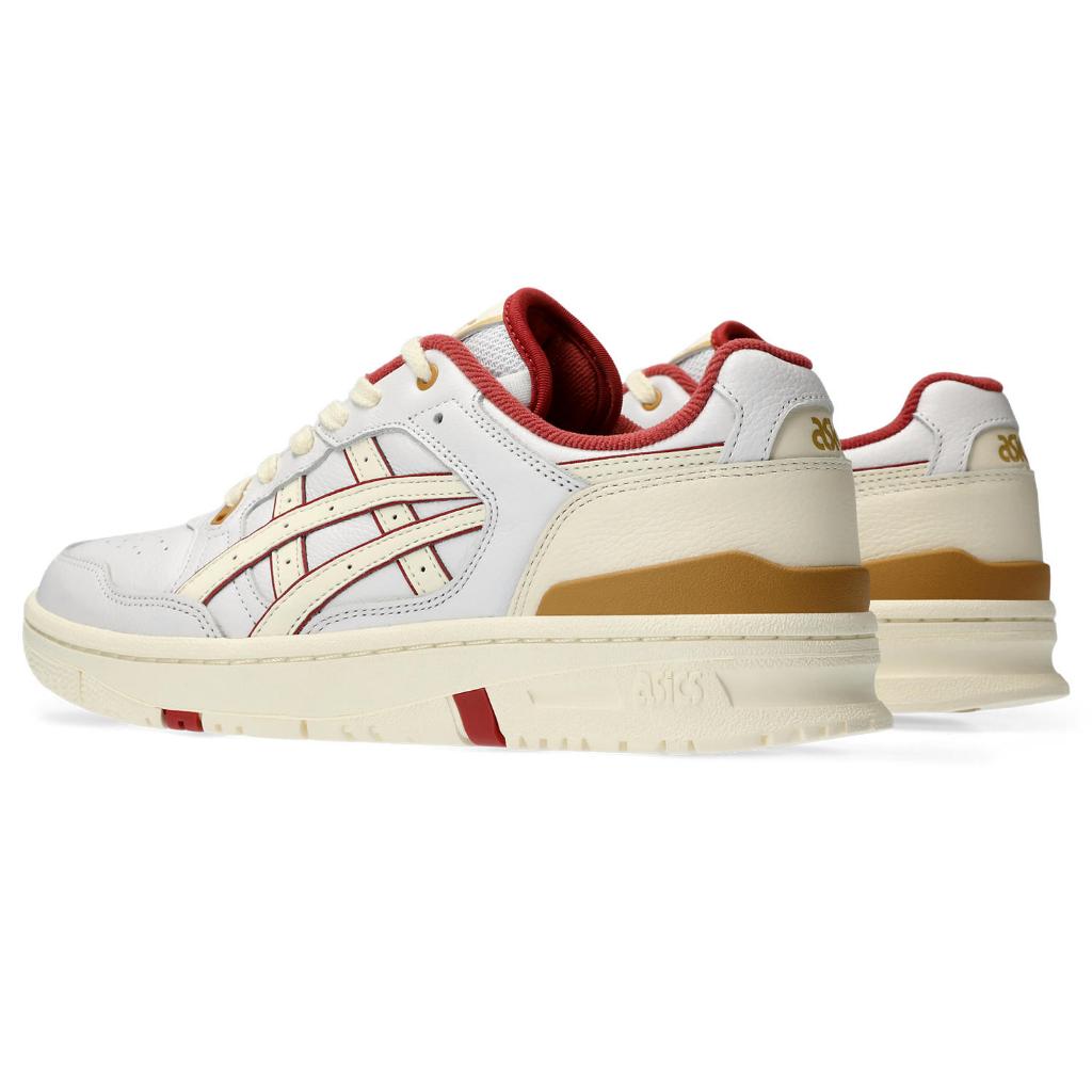 ASICS : 1203A377.102 EX89 UNISEX SPORTSTYLE ชายหญิง รองเท้าแฟชั่น ของแท้  WHITE/BURNT RED