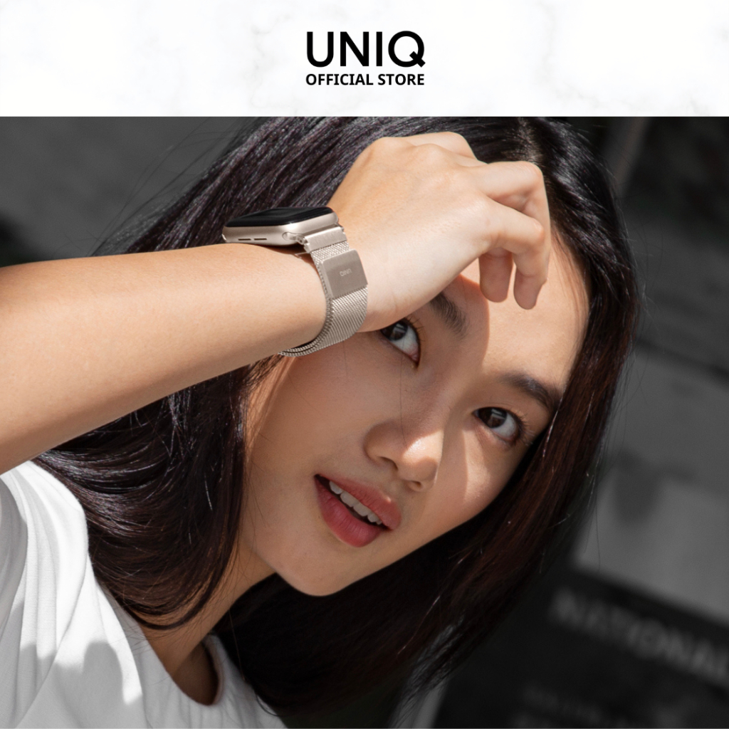 UNIQ สายสำหรับ Apple Watch รุ่น Dante Stainless Steel (เฉพาะสายเท่านั้น)