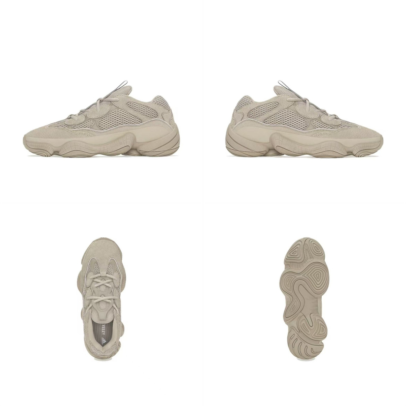 【💯  เคาน์เตอร์ของแท้】Adidas yeezy 500 รองเท้าผ้าใบ