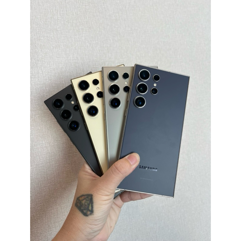 S24Ultra 5G 12/256 12/512 เครื่องศูนย์ไทยมือสองสภาพสวยๆ