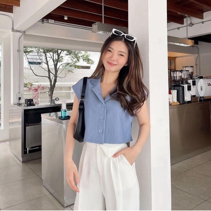 ส่งต่อ เสื้อ #rileyapparels สีblue