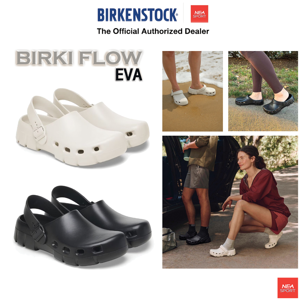 [ลด30% เก็บโค้ด 2509FASHDD] BIRKENSTOCK Birki Flow EVA รองเท้าแตะ รุ่นเด็ด ทรงมาแรง ได้ทั้งชายหญิง