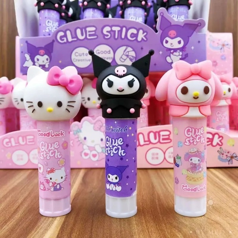 [พร้อมส่ง]กาวแท่งซานริโอ คุโรมิ เมโลดี้ KT กาวแบบแท่ง
