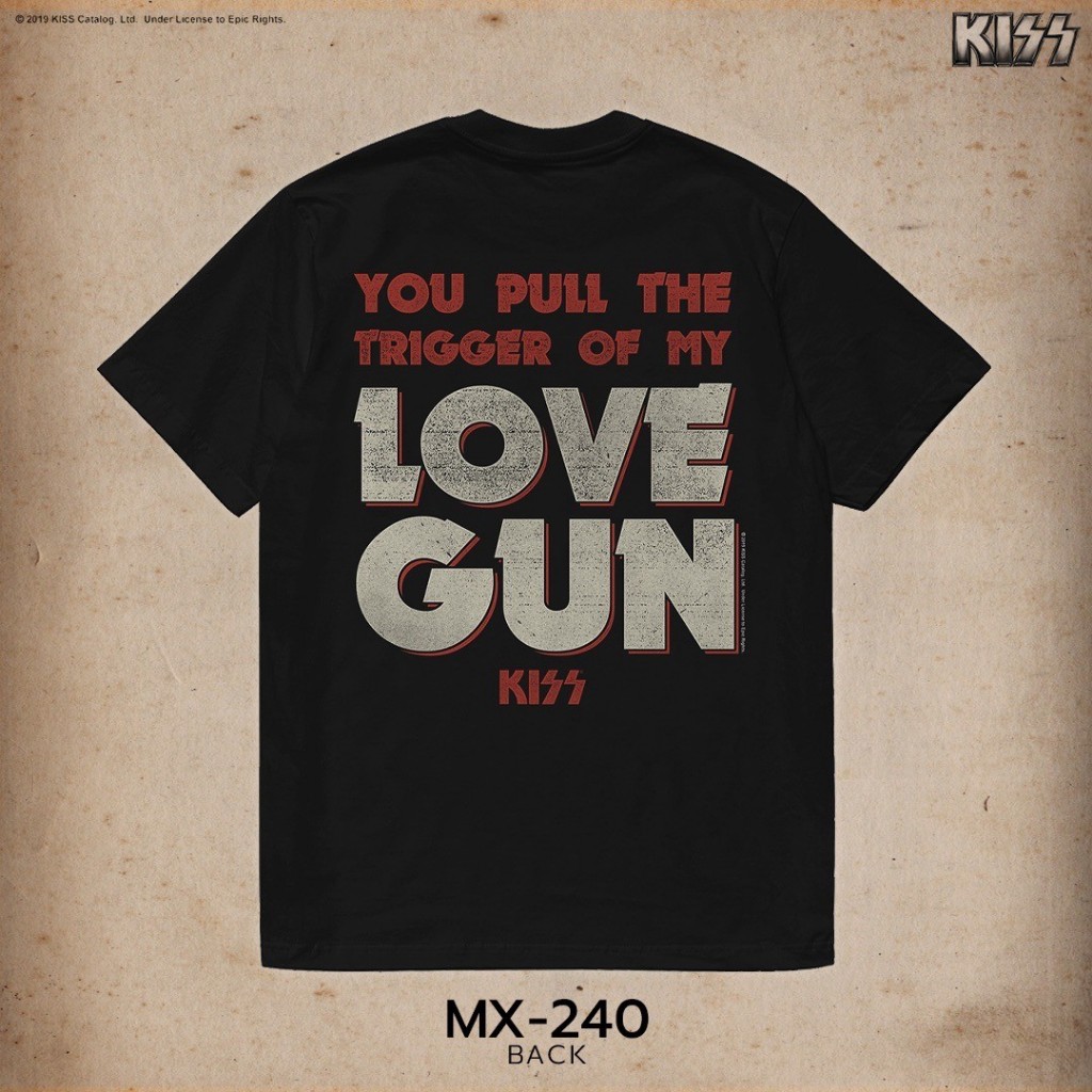 Power 7 Shop เสื้อยืดวง คิส ลิขสิทธ์แท้ KISS T-SHIRTS (MX-240) — صورة 4