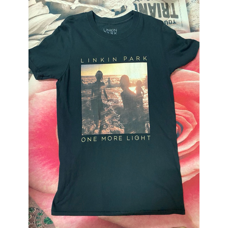 เสื้อวง Linkin Park ไซส์ S อก 36 38 ใส่ได้ ของแท้ One More Light