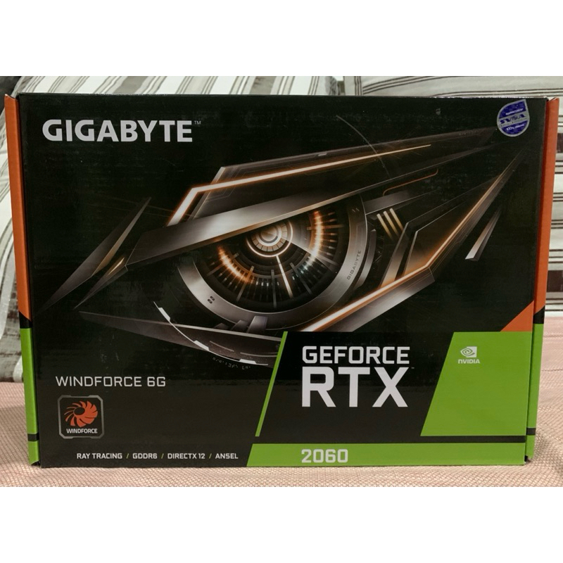 กล่องการ์ดจอ Gigabyte geforce rtx 2060