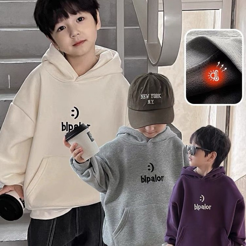 ส่งจากไทย เสื้อกันหนาวเด็ก ✨พร้อมส่งมือ1✨[1-12ขวบ]ผ้าซับในสำลีนุ่ม สไตล์เกาหลีมือ1พร้อมส่ง   G36