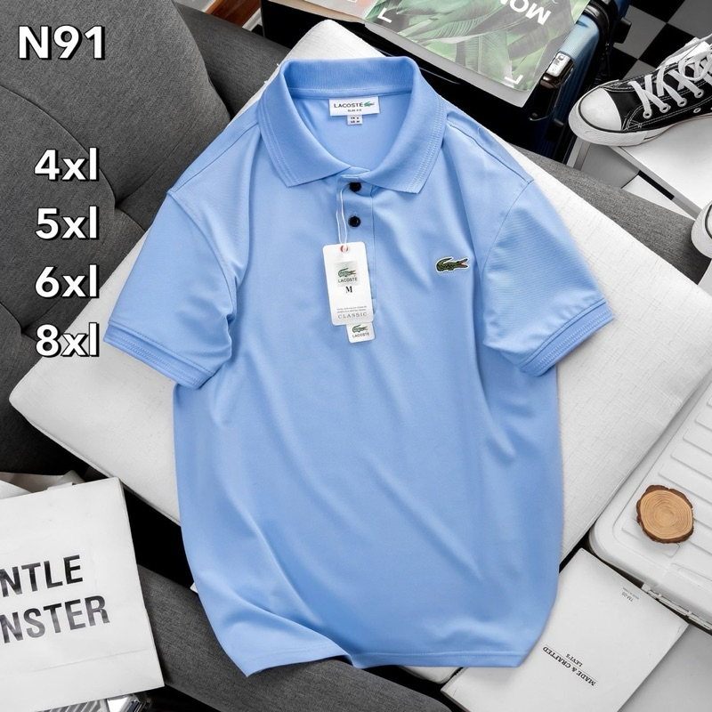 เสื้อโปโลผู้ชาย คอปกแขนสั้น/N91