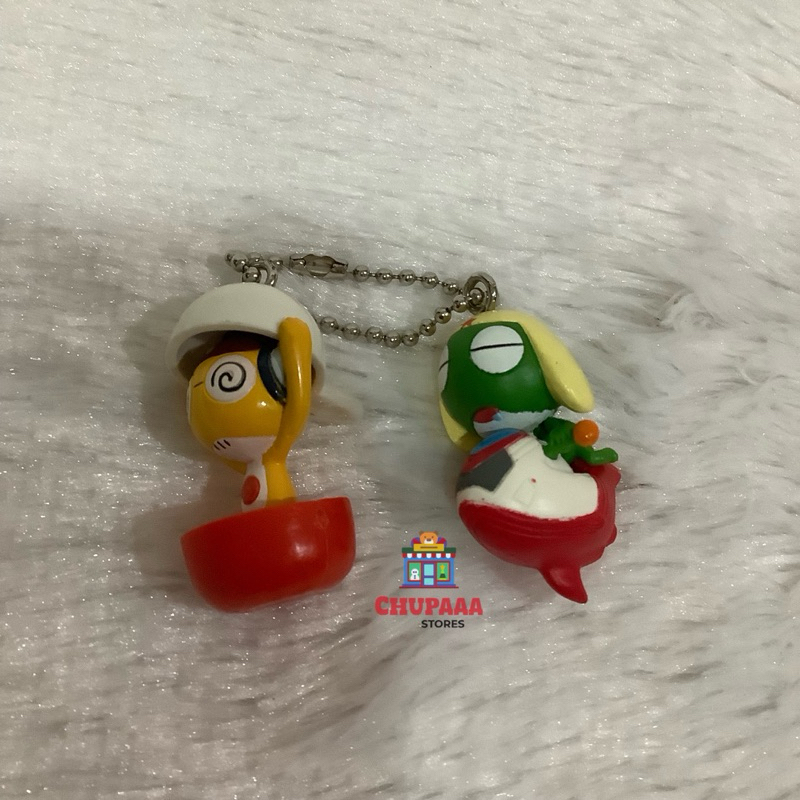 Keroro | เคโรโระ ขบวนการอ๊บอ๊บป่วนโลก พวงกุญแจเคโรโระ งานเก่า Bandai ปี 2004