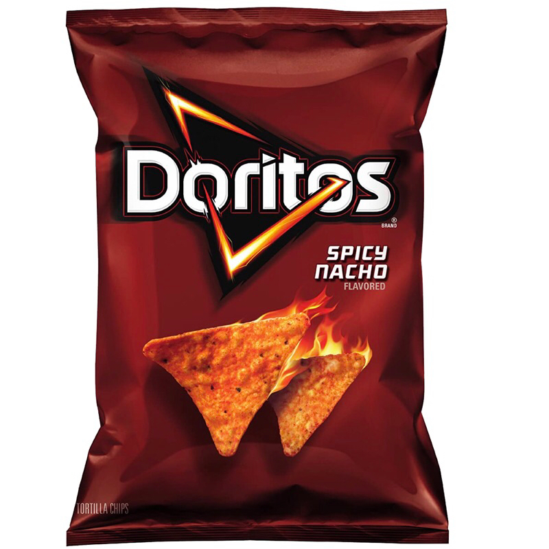 Doritos รส spicy nacho 🇺🇸🇺🇸 ขนาด 198g