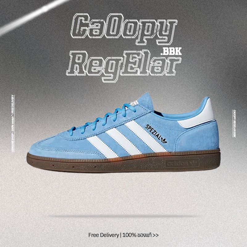 Adidas Handball Spezial Light Blue Sneakers Unisex ‘Blue’ BD7632 ของแท้100