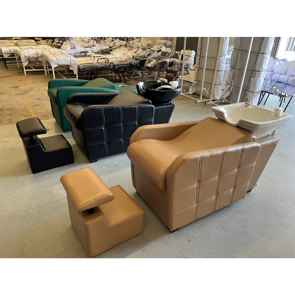 BS888เตียงสระผม  เตียงเสริมสวย   เลือกสีเบาะเลือกอ่างได้   สินค้าดีและถูก  ราคาโรงงาน  สินค้ามีจำนวน