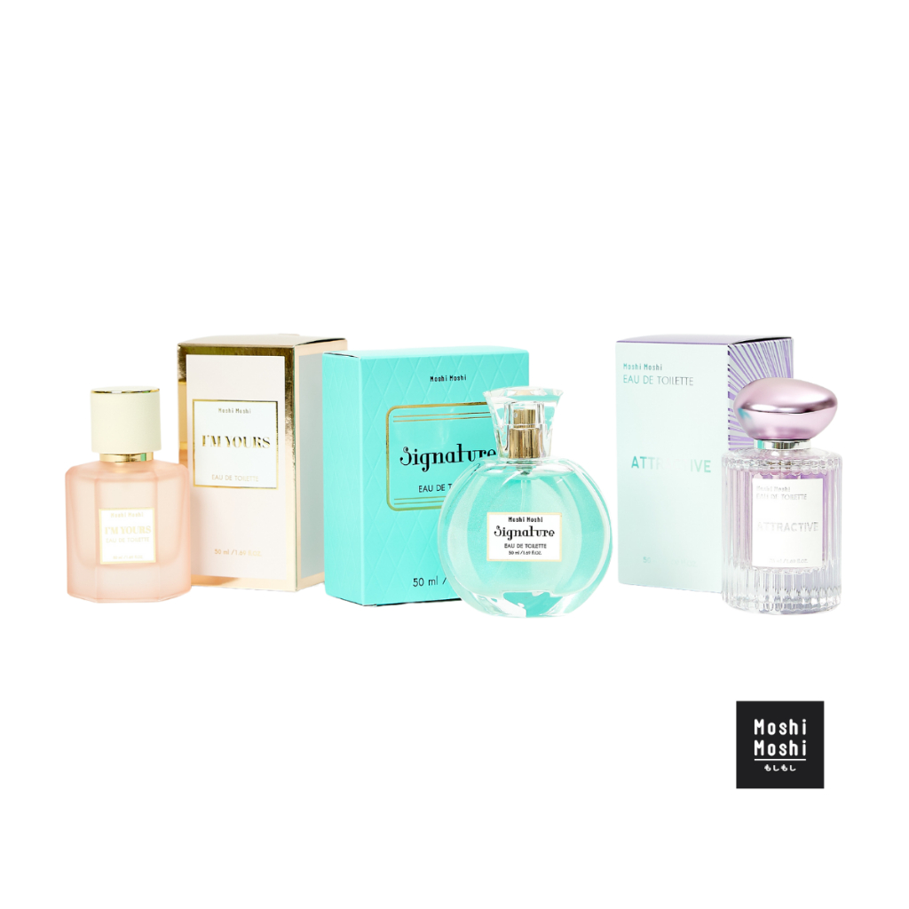 Moshi Moshi Perfume น้ำหอมโมชิโมชิ น้ำหอมผู้หญิง ขนาด 50 ml. รุ่น 8100026915-26917