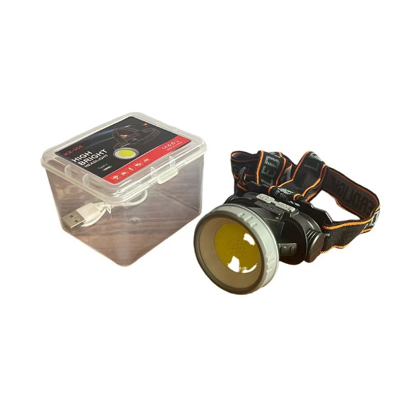CRX [พร้อมส่ง] ไฟฉายคาดหัว ไฟฉายคาดหัวLED ไฟฉายเดินป่า ไฟฉายแรงสูง หน้าไฟส่องกบ ไฟฉายคาดหัวแท้ไฟฉายค