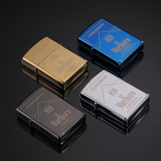 ไฟแชคน้ำมัน สีรุ้ง ลาย มาโบโร่ มีสีให้เลือก3สี (ขณะส่งไม่มีน…