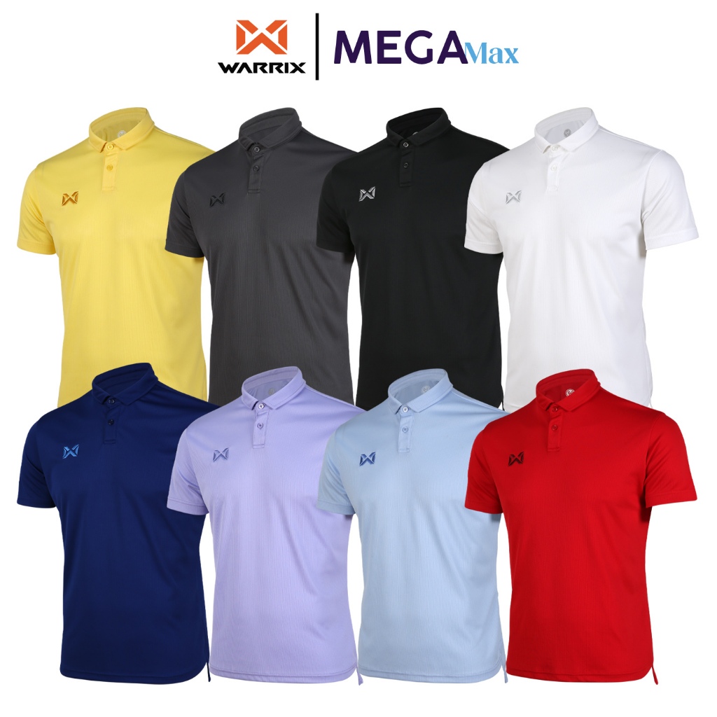 WARRIX เสื้อโปโล วอริกซ์ PIQUE POLO รหัส 212PLACL30
