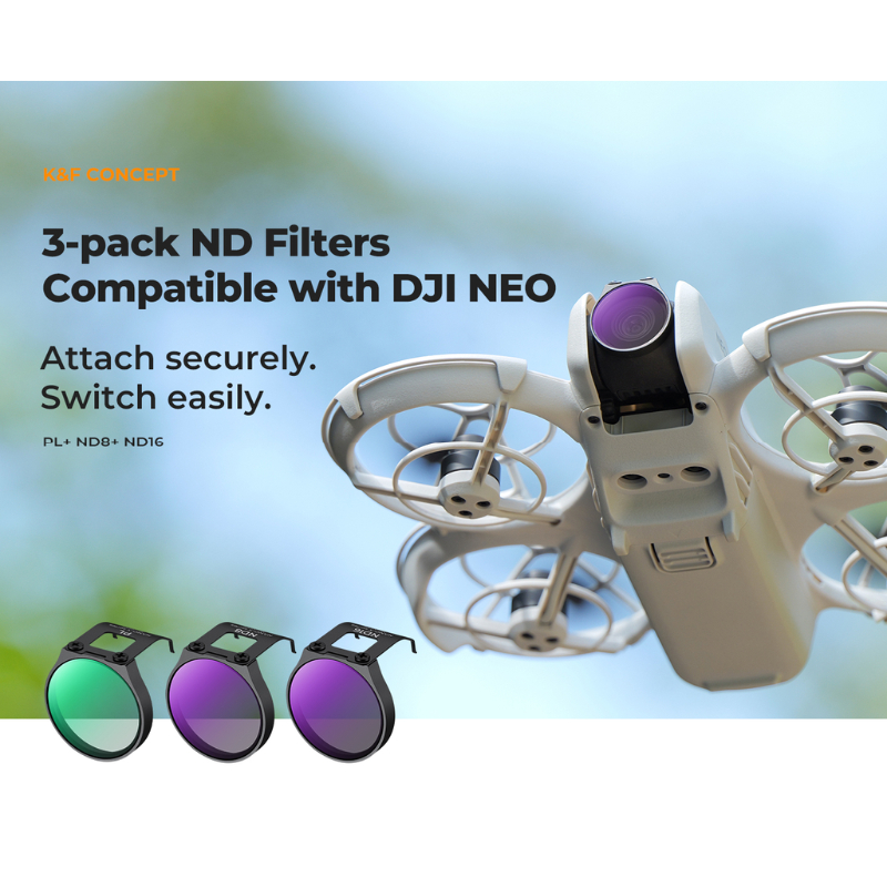 K&F DJI NEO Series Filter CPL+ND8+ND16 (SKU.2331)