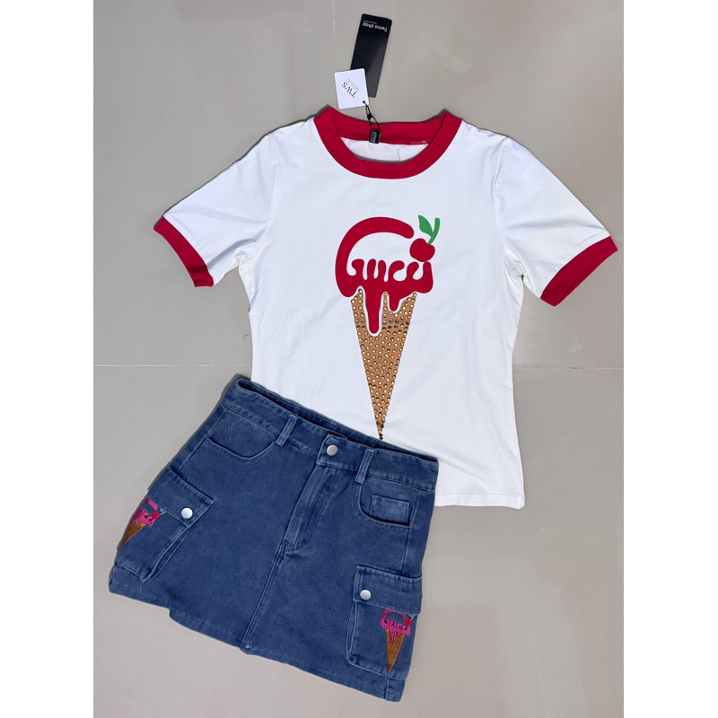 ชุดเซ็ต ป้ายTwins Shop ไซส์ M มือ1