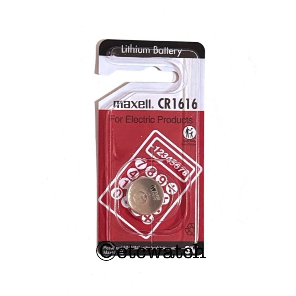 พร้อมส่ง> ถ่านกระดุม Maxell CR1616 1 ก้อน