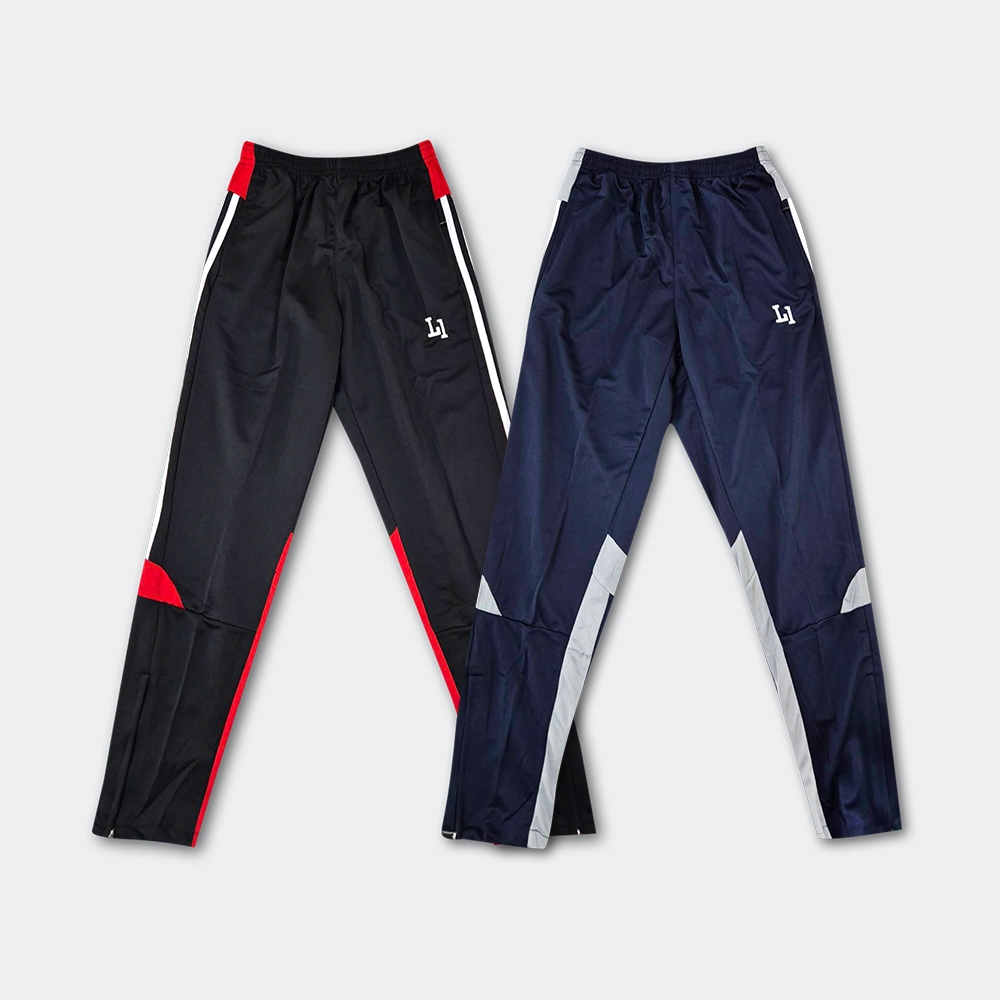 LEAGUE ONE กางเกงวอร์มขายาว  /LGMTRPA-927 (ดำ,น้ำเงิน)