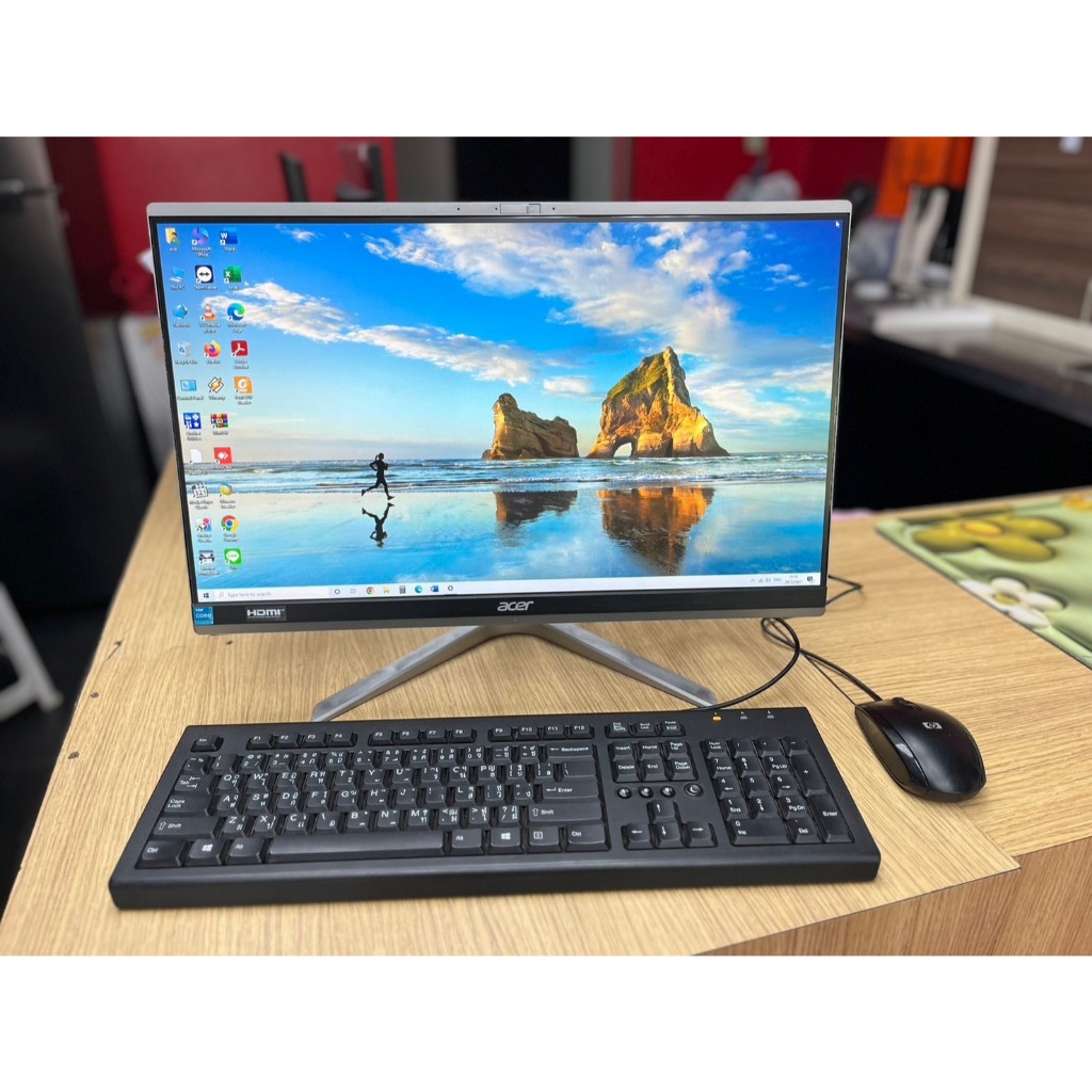 คอม All in One Acer รุ่น C22-1650 ขนาด 21.5 นิ้ว