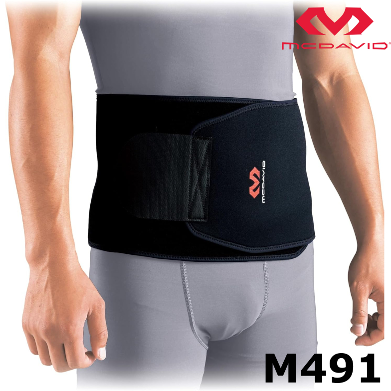 McDavid M491 Waist Support [M/L] LEVEL 1 Soft Support Gym muscle training sports daily 100% Authenti