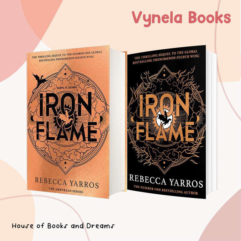 VYNELA (หนังสือภาษาอังกฤษ / พร้อมส่ง NEW UK EDITION) IRON FLAME (THE EMPYREAN/ FOURTH WING #2) — REB