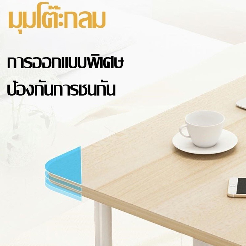 โต๊ะโซฟา 60*40cmโต๊ะคอมข้างเตียง โต๊ะข้างเตียง ประกอบง่าย โต๊ะข้างเตียงพร้อมล้อ ปรับความสูงได้ 60-85cm โต๊ะวางโน้ตบุ๊ก - รูปที่ 5