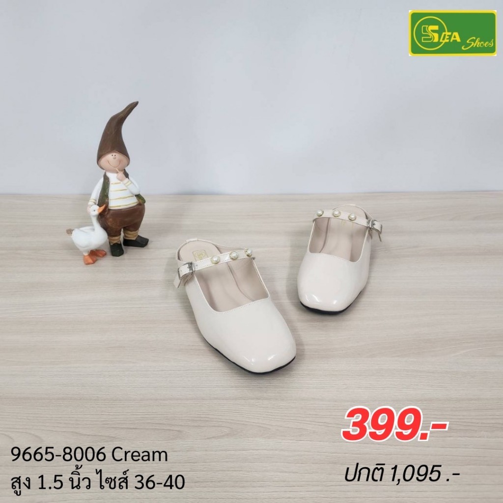 SEA Shoes(ซีชูส์) 9665-006 รองเท้าแตะที่เหมาะกับทุกวัน ดีไซน์เรียบแต่ดูดี แมทช์ง่าย ใส่ได้ทุกวัน