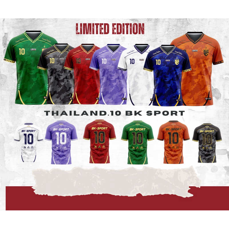 THA.10 เสื้อกีฬาพิมพ์ลาย คอวี ผ้านิ่ม ระบายอากาศได้ดี ใส่ได้ทุกเพศ ออกกำลังกาย Sport