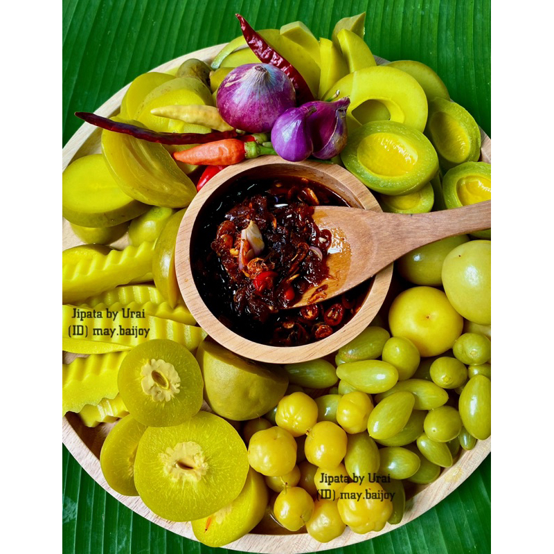 ผลไม้ดอง ดอง3รส กรอบ อร่อย แซ่บลืมผัว 500กรัม !!ฟรีพริกเกลือรสเด็ด