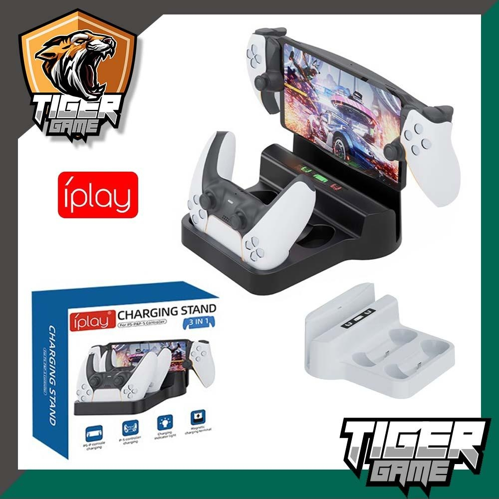 แท่นชาร์จ PS5 portal+จอย (แท่นชาร์จ portal)(Charging dock for ps5 portal)(Playstation Portal Charger)(HBP-557)