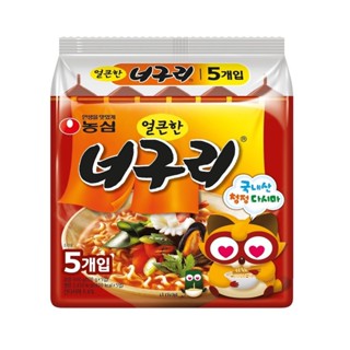 [ของแท้] 얼큰한너구리 Nongshim Neoguri Spicy Seafood Flavor (บะหมี…