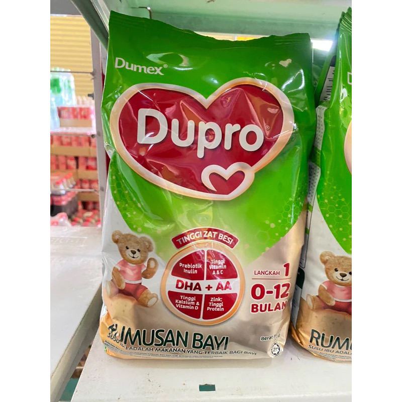 Dumek Dupro นมผงเด็ก สูตร1-2 ขนาด 550 กรัม