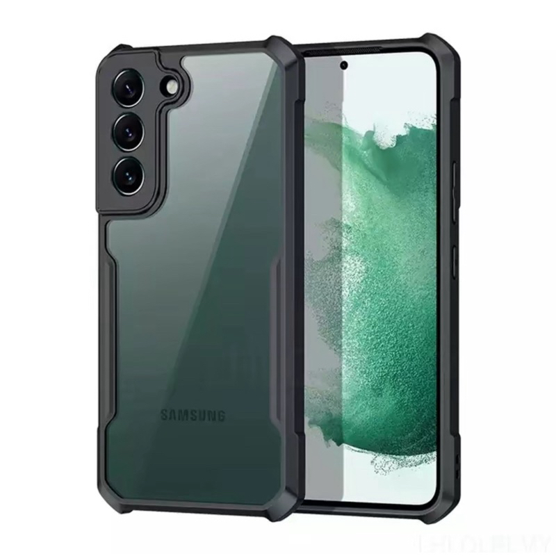 [ส่งจากไทย]เคสหลังใส PC+TPU สำหรับ Case Samsung S25Ultra A06 A16 S24FE A55 A35 A25 A15 A05S A54 A34 A24 A14 S23FE